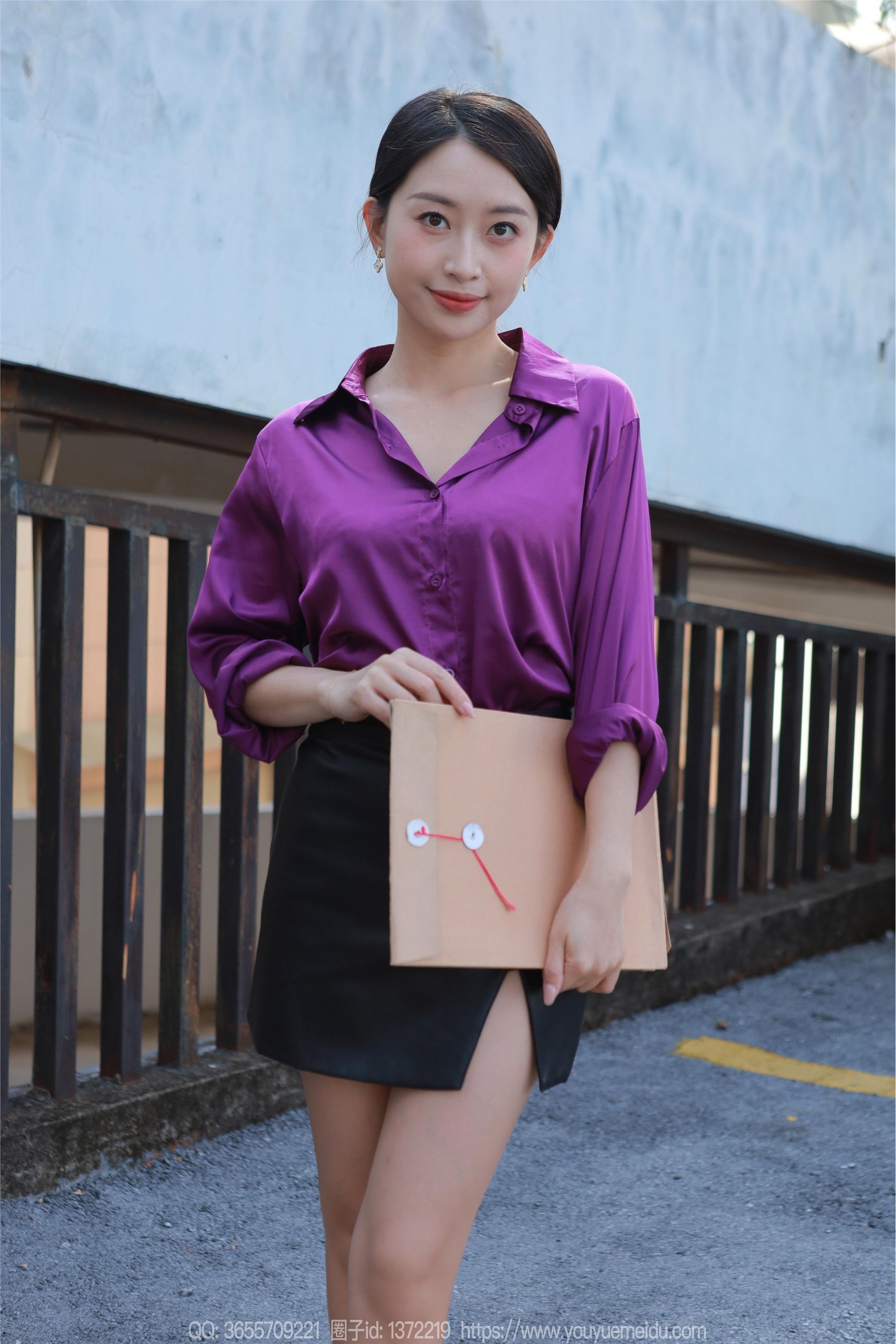 IESS异思趣向  2024.12.11 丝享家 1921 小婕《紫色韵味》